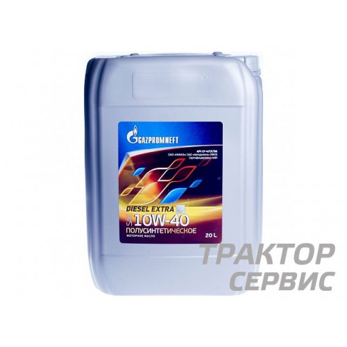 Дизель-Экстра 10w40 CF-4/CF/SG 20л.(17,88кг.) п/с мотор. Масло Gazpromneft