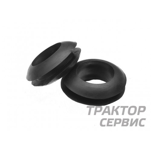 Втулка проходная резиновая D=12,7mm I.D.=10,6mm O.D.=15,4mm N=1,7mm