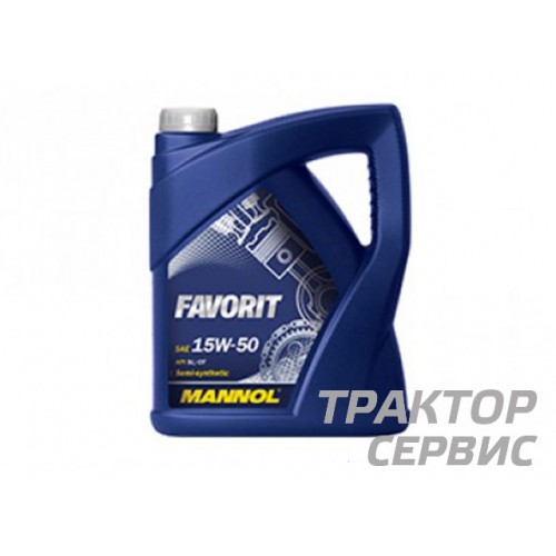 MANNOL favorit 15W50 SG/CD 1л./4л. п/с моторное масло