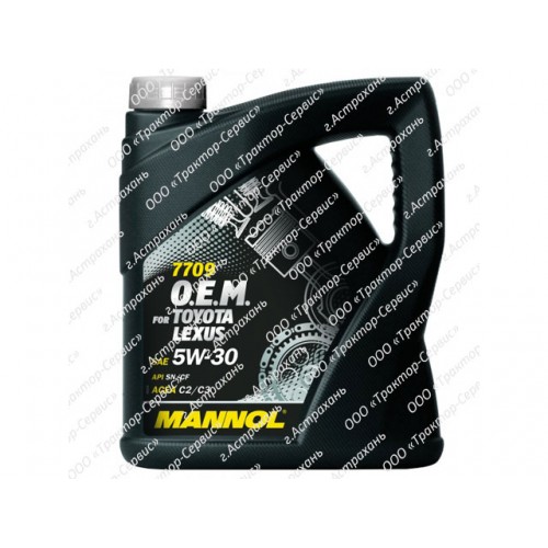 Масло MANNOL 7709 sae 5W-30 4 литра