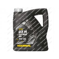 Масло MANNOL 7711 sae 5W-40 4 литра