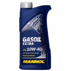 Масло MANNOL gasoil extra 10w 40 1 литр